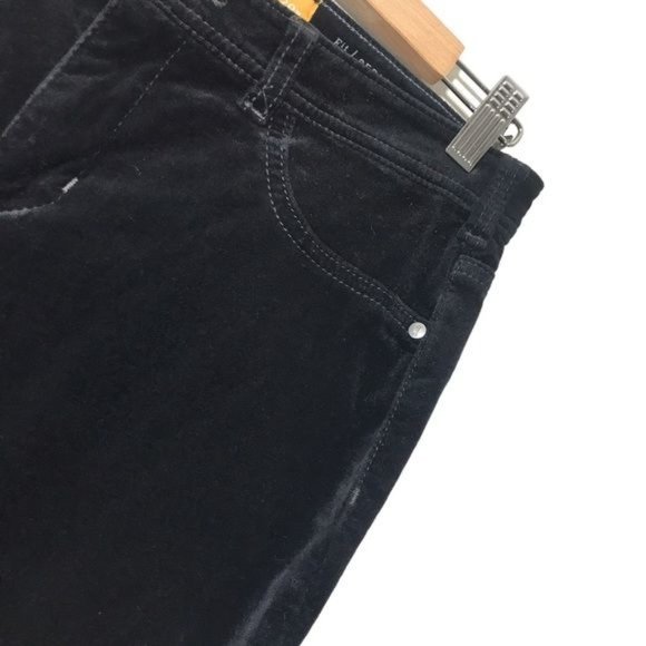 PILCRO ANTHROPOLOGIE Velvet Serif Pants Size 29 P - Picture 11 of 12